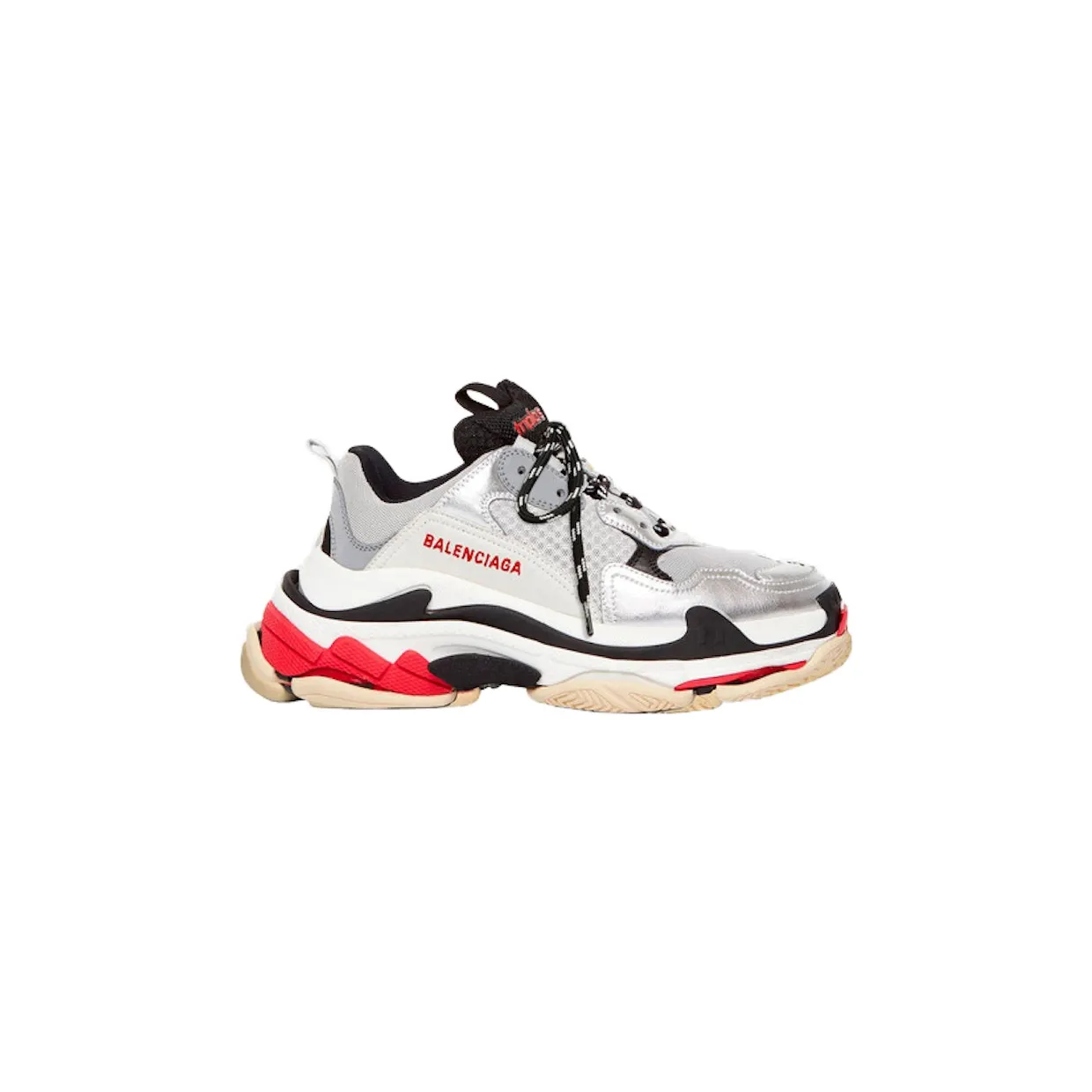 Balenciaga Triple S Silver Black 2019 (W)