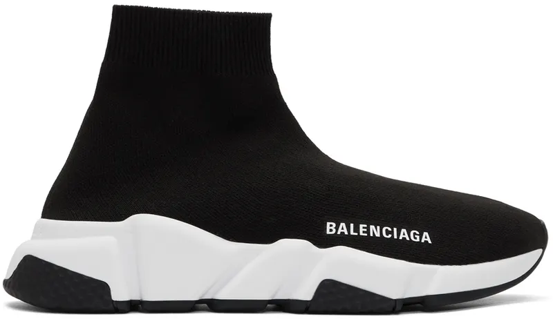 Balenciaga Black & White Speed (587280-W05G9)