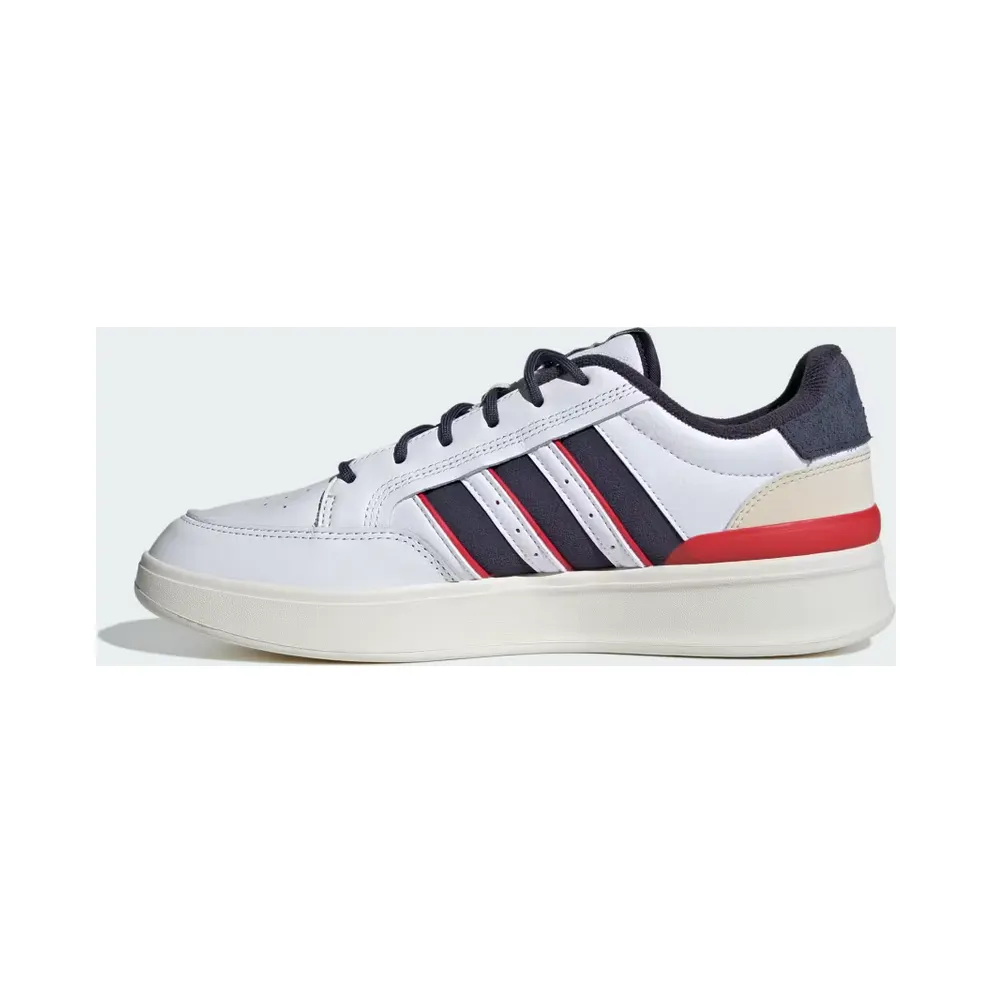 adidas Aspyre 3-stripes “Cloud White / Shadow Navy / Pure Ruby” (HQ7313)