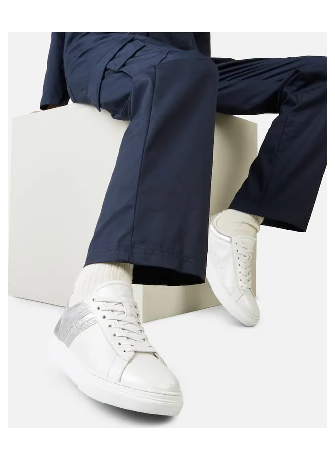 Sneakers Hogan H365 Silver White (HXW3650J971QYT0351) (6)