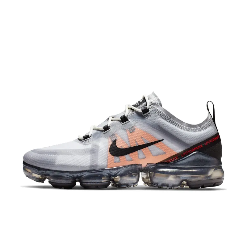 Nike Air VaporMax 2019 Wolf Grey Wolf Grey Pure Platinum Fuel Orange Black (AR6631-006)