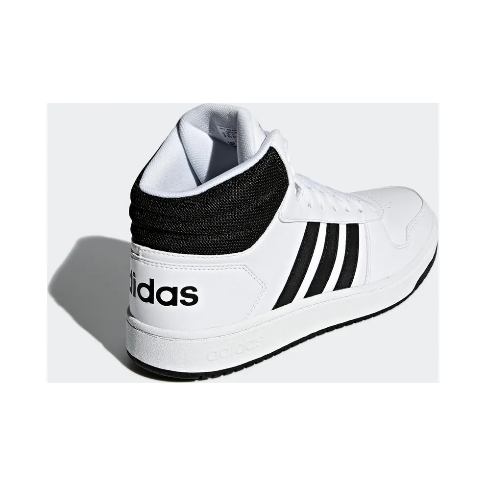 Adidas Neo Hoops 2.0 Mid ‘White Black’ Cloud White/Core Black/Core Black (BB7208)
