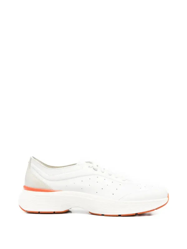 Santoni Easy Bounce Sneakers mit perforierten Einsätzen – Weiß (MBBC22070BARTOILI50)