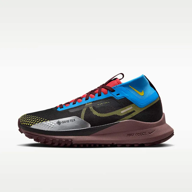 Nike React Pegasus Trail 4 Gore-Tex Black Vivid Sulfur (DJ7929-003)
