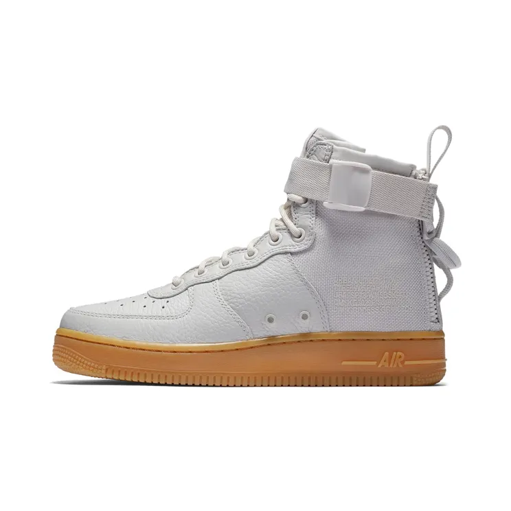Nike SF Air Force 1 Mid Vast Grey (W) “Vast Grey / Gum Light Brown” (AA3966-005)