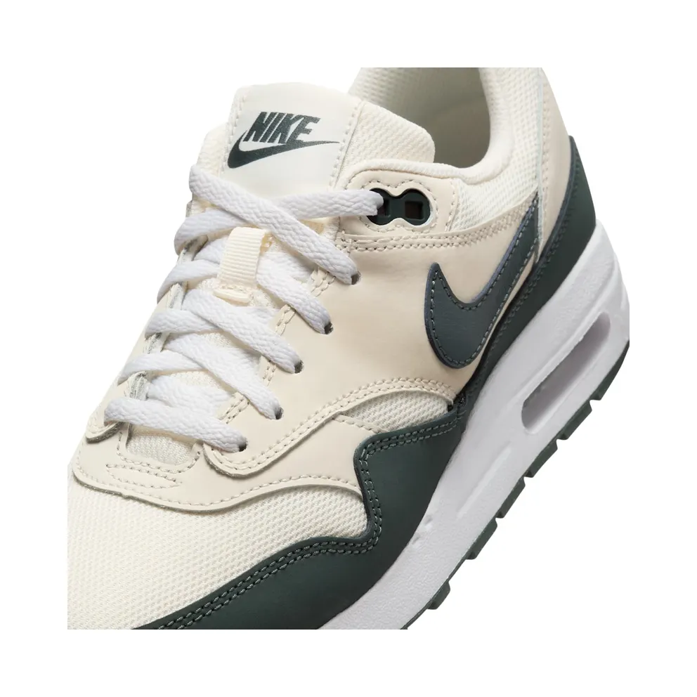 Nike Air Max 1 GS “Pale Ivory White Bicoastal Vintage Green” (DZ3307-113)
