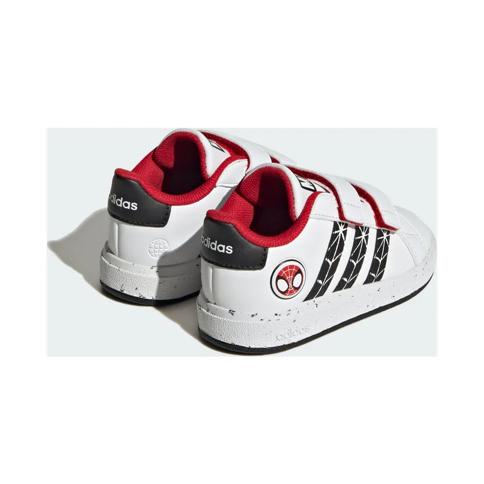adidas Grand Court x Marvel Spider-Man Cloud White / Core Black / Better Scarlet (IF9893)