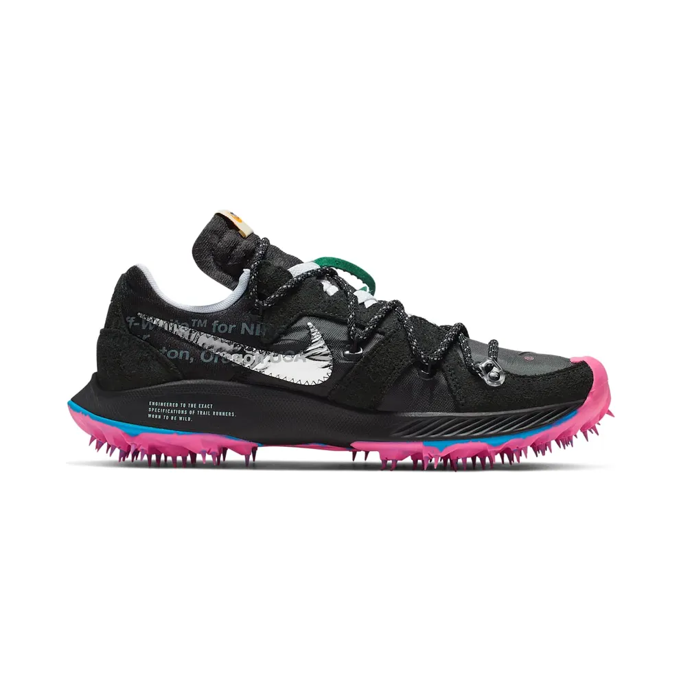 Nike Womens x Off-White Zoom Terra Kiger 5 Black (2019) (CD8179-001)