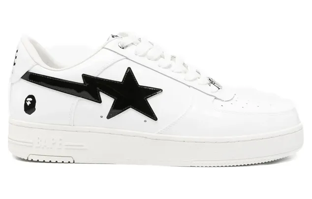 A Bathing Ape Bape Sta Lace-up “White” (001FWM301302M WHITE)