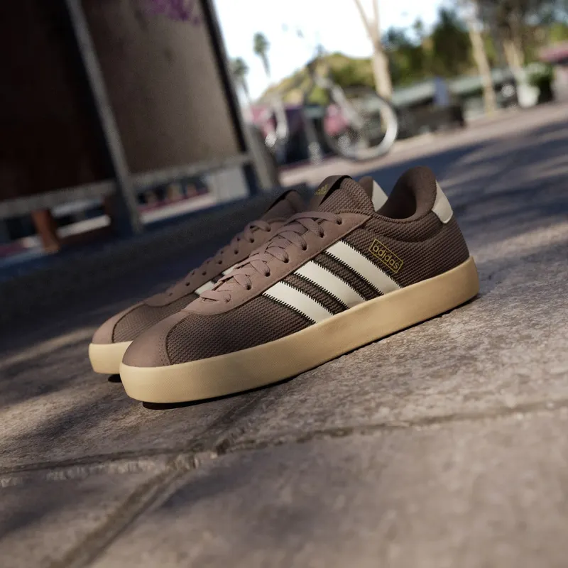 Adidas VL COURT 3.0 Shoes Earth Strata / Crystal Linen / Magic Beige (KI2128)