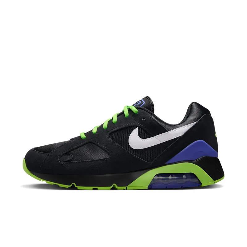 Nike Air 180 QS (black / white / action green / persian violet) – FZ3058-001