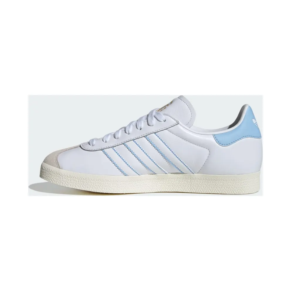 adidas Gazelle Argentina Cloud White / Glow Blue / Off White (ID3718)