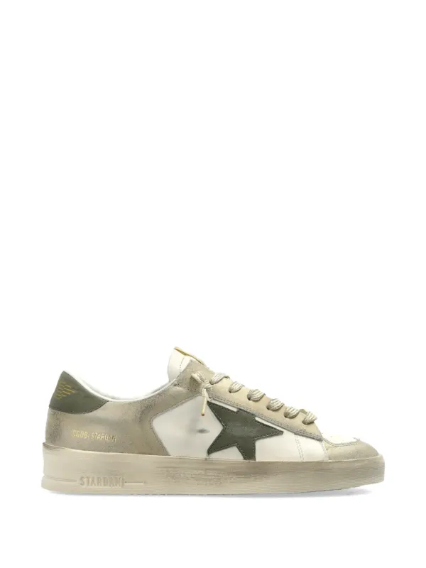 Golden Goose Stardan leren sneakers – Beige (GWF00333F007935)
