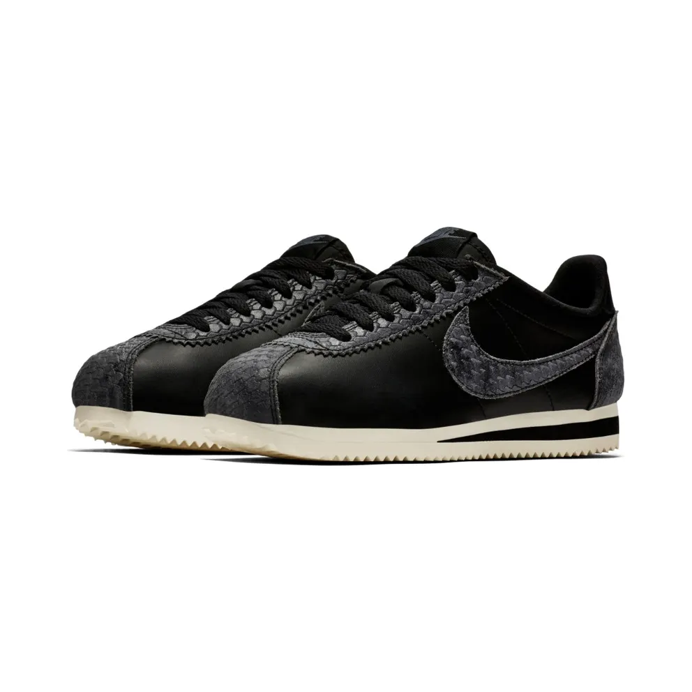 Nike Classic Cortez Black Snake (W) Black/Sail-Black (905614-002)