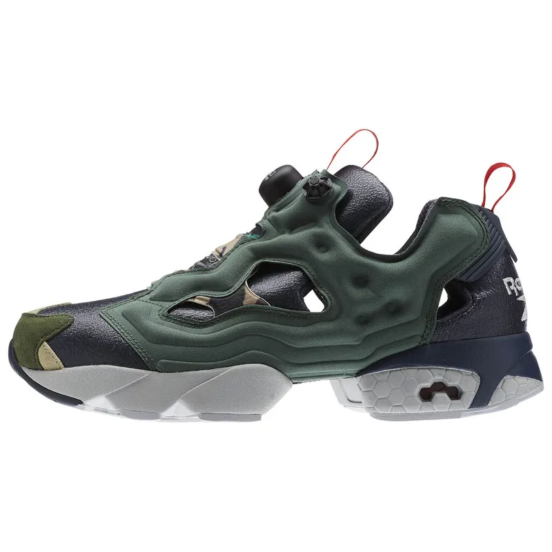Reebok Instapump Fury OG VP Black Black/Green-Grey (Other Brands Reebok)