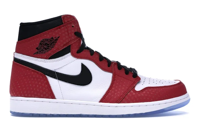 Jordan 1 Retro High Spider Man Origin Story (Special Box) ((Special Box) 555088-602)