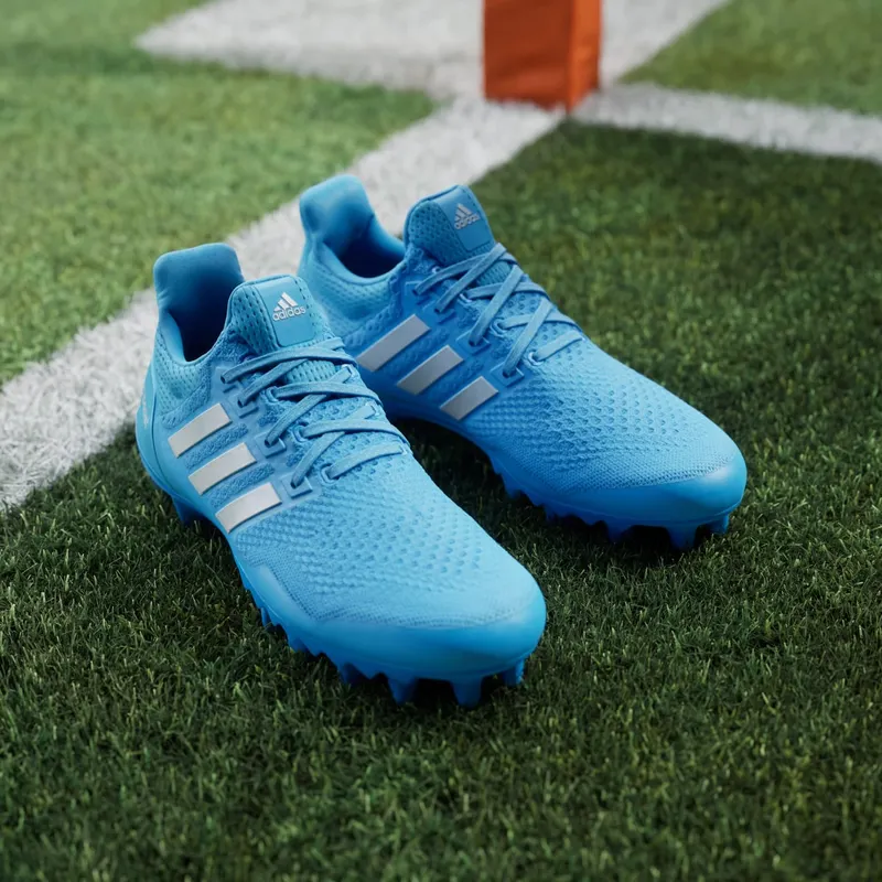 adidas Ultra Boost Football Cleats Solar Blue Silver Metallic (JP7412)