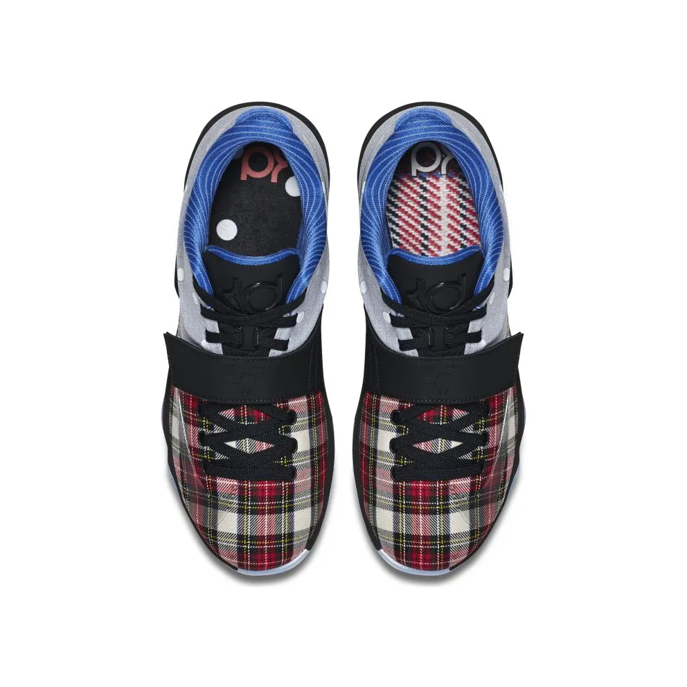 Nike KD 7 EXT Plaid & Polka Dot University Red/Black-White (726439-600)