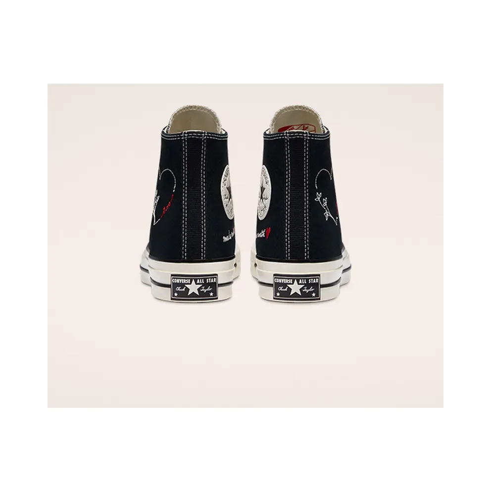 Converse Chuck 70 High ‘Valentine’s Day – Black’ Black/Egret/Black (171118C)