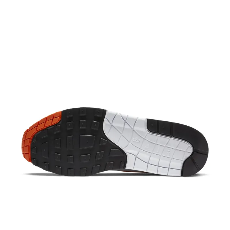 Nike Air Max 1 Anniversary Orange (2020) White/Magma Orange-Neutral Grey-Black (DC1454-101)