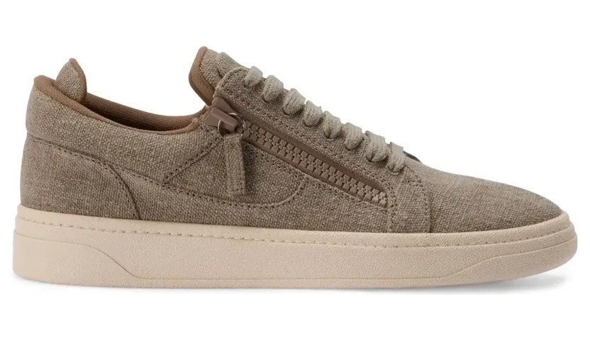 Giuseppe Zanotti GZ94 Sneakers mit doppeltem Reißverschluss – Braun (RM50002001)