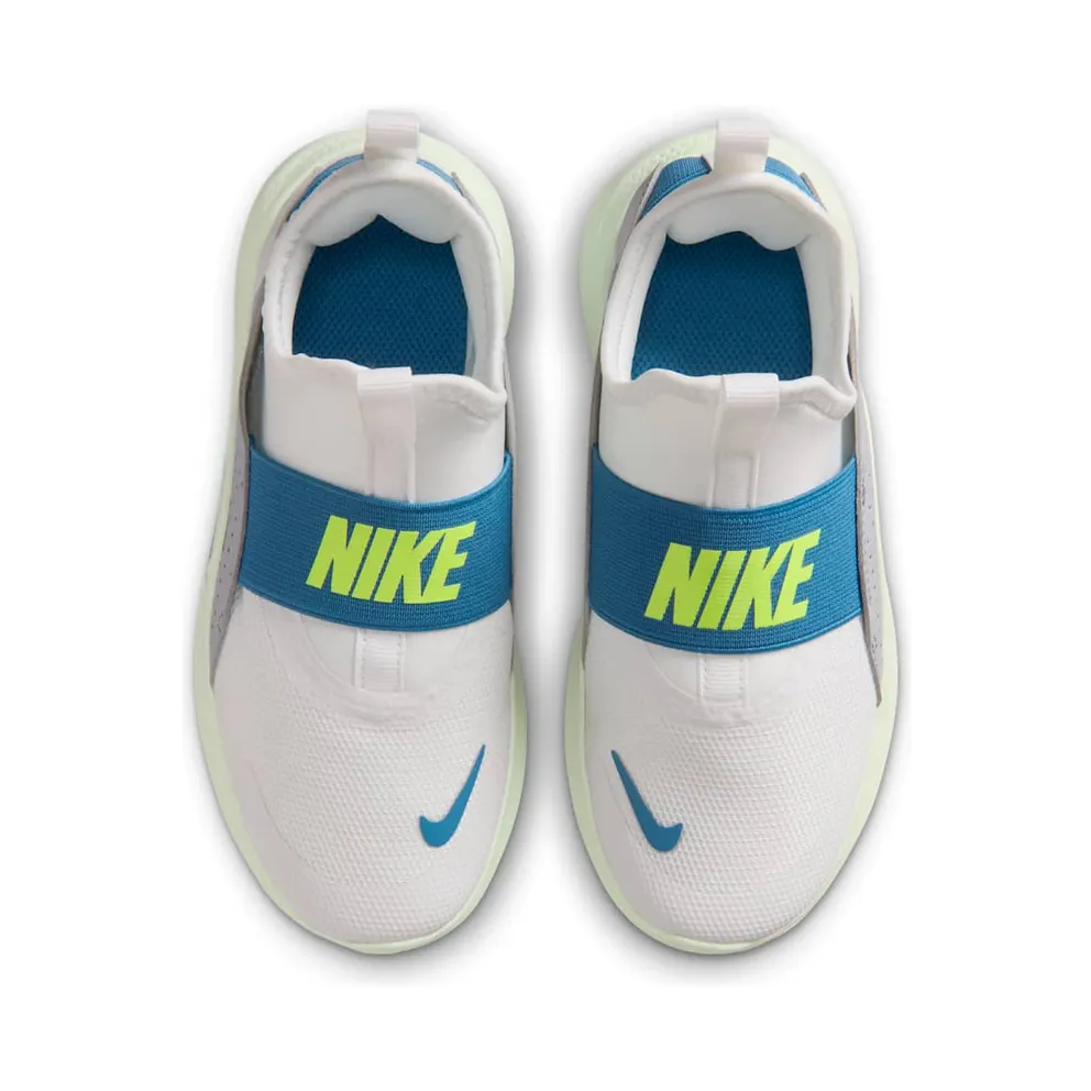 Nike Flex Runner 4 White Grey Volt Tint Dutch Blue (IF2894-103)
