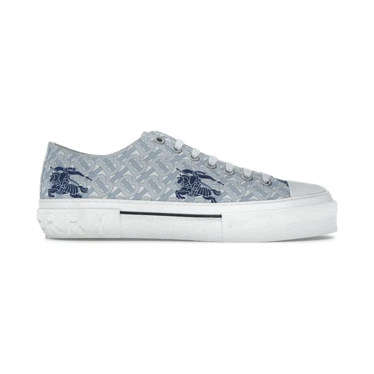 Burberry Equestrian Knight Low Top Blue (8071987)