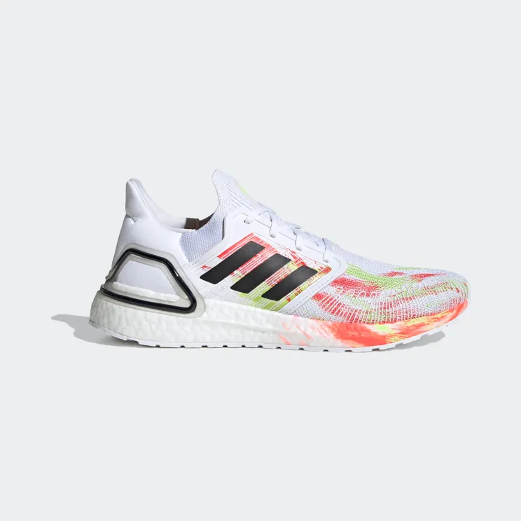 Adidas UltraBoost 20 ‘Heatmap’ Cloud White/Core Black/Signal Green (FW8169)