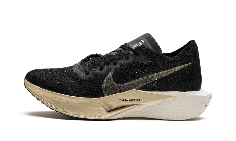 Nike ZoomX Vaporfly 3 “Black Metallic Gold Grain” (DV4129-001)