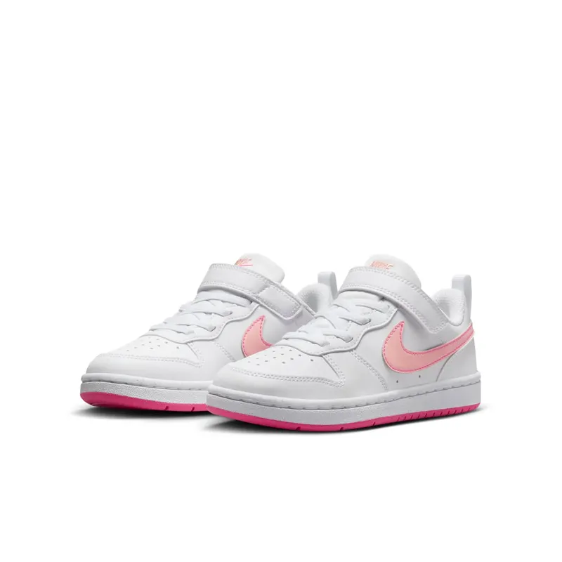 Nike Court Borough Low Recraft White Pinksicle Arctic Orange (DV5457-111)