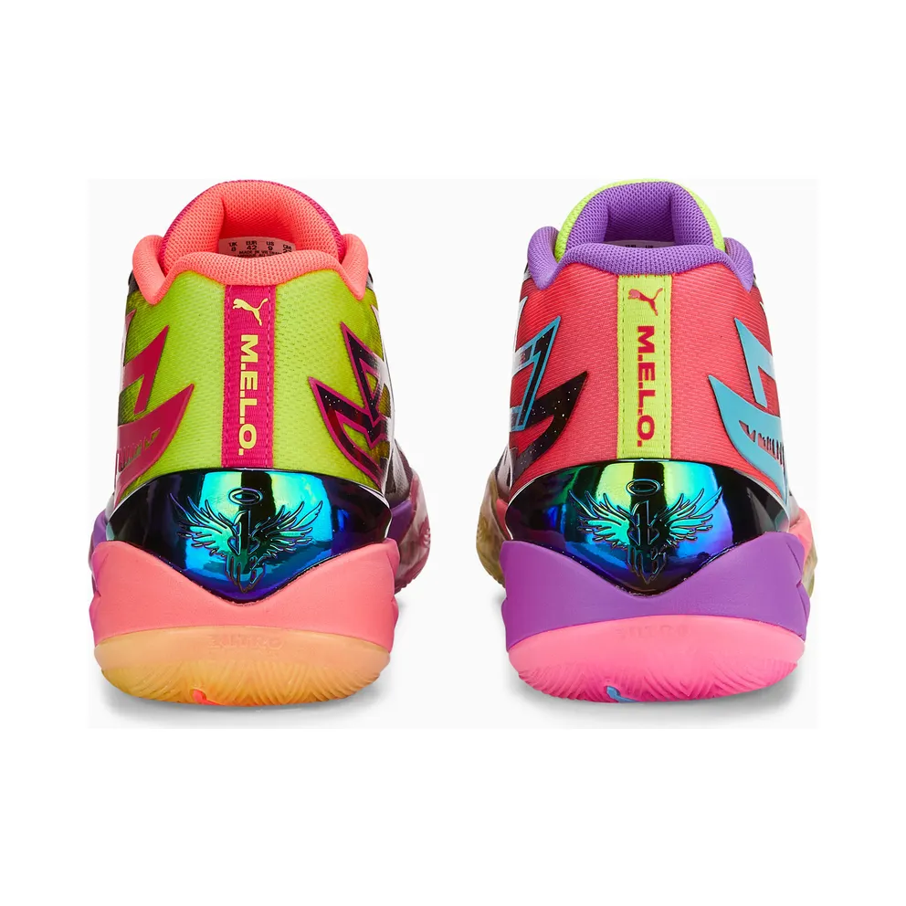 Puma MB.02 Be You Basketball Shoes Pink/Black/Yellow (378283-01)