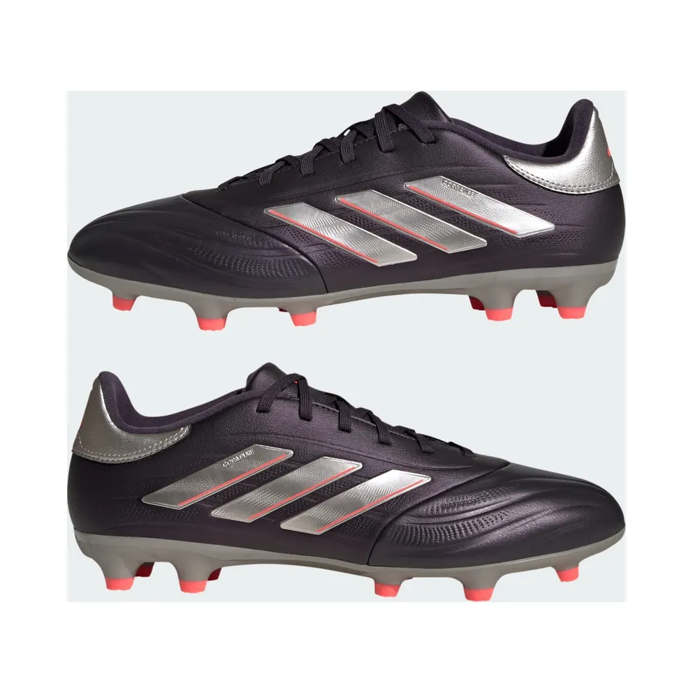 adidas Copa Pure 2 League FG Aurora Black Platinum Metallic Turbo (IG8716)