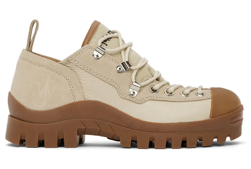 JW Anderson Beige Hiking Low-Top Sneakers (ANW38002A 15057)