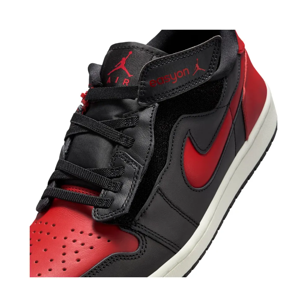 Jordan 1 Low FlyEase Black Summit White Varsity Red (DM1206-067)