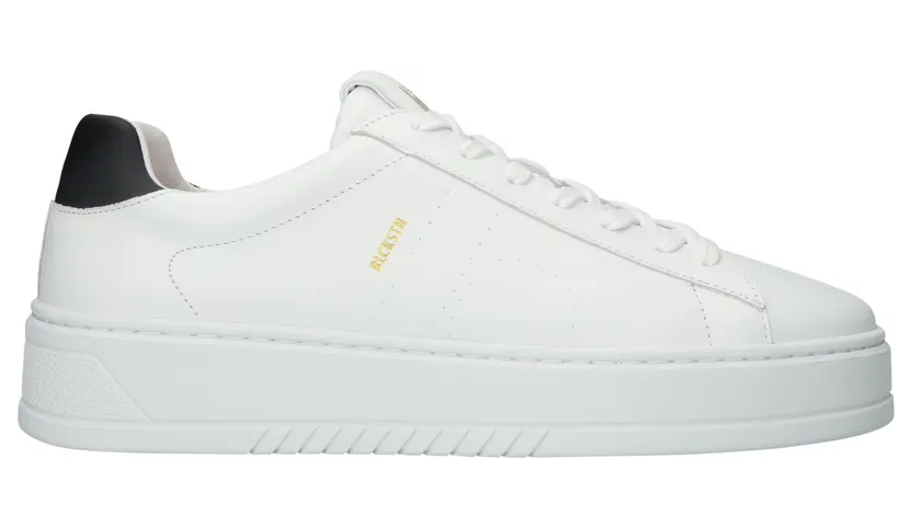 BLACKSTONE sneaker WHITE BLACK (FG619)