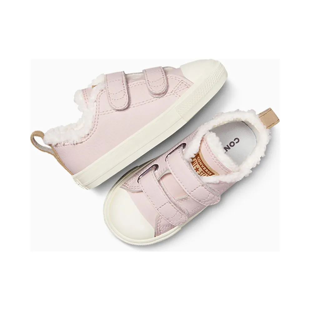 Converse Chuck Taylor All Star Leather & Sherpa Easy-On Blush Hush/Egret/Warm Quarry (A09265C)
