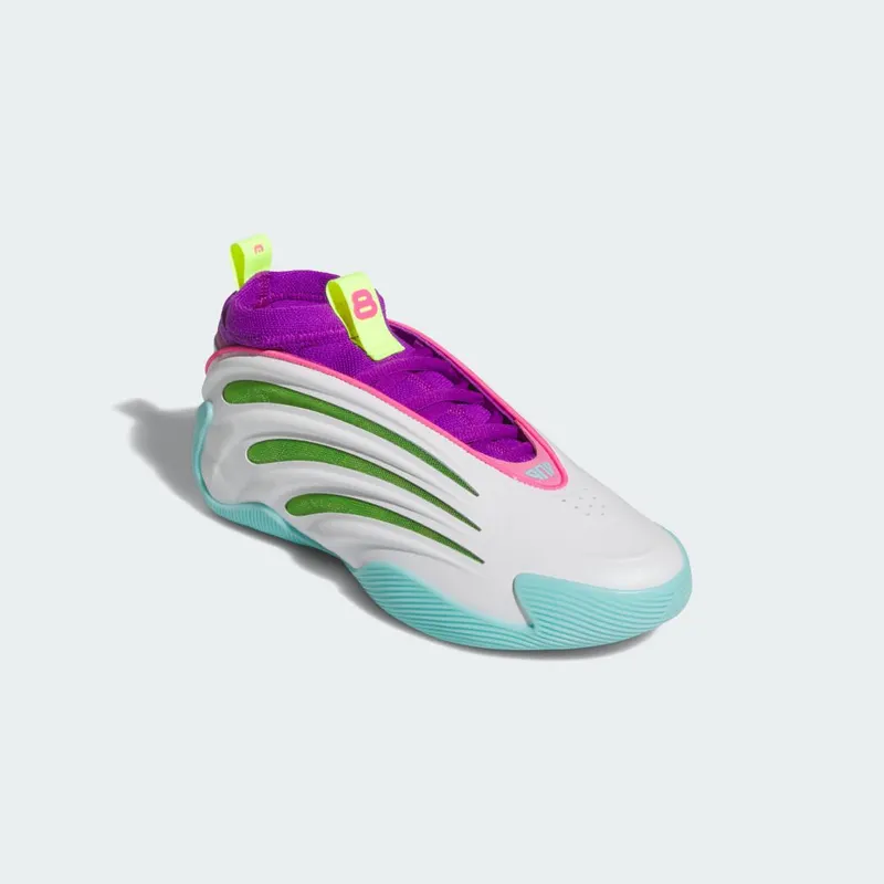 Adidas Harden Volume 9 Cloud White / Lucid Lime / Lucid Pink (JQ4003)