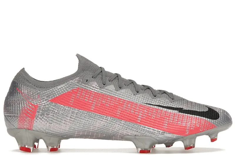 Nike Mercurial Vapor 13 Elite FG Metallic Grey Crimson (AQ4176-906)