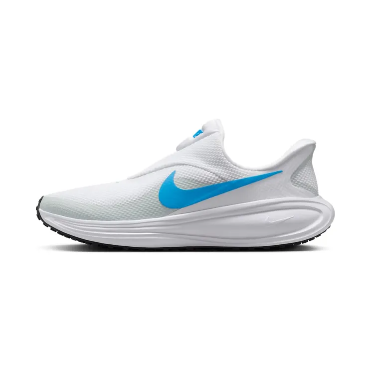 Nike Revolution 8 EasyOn “White / Pure Platinum / Black / Blue Hero” (HQ2414-101)