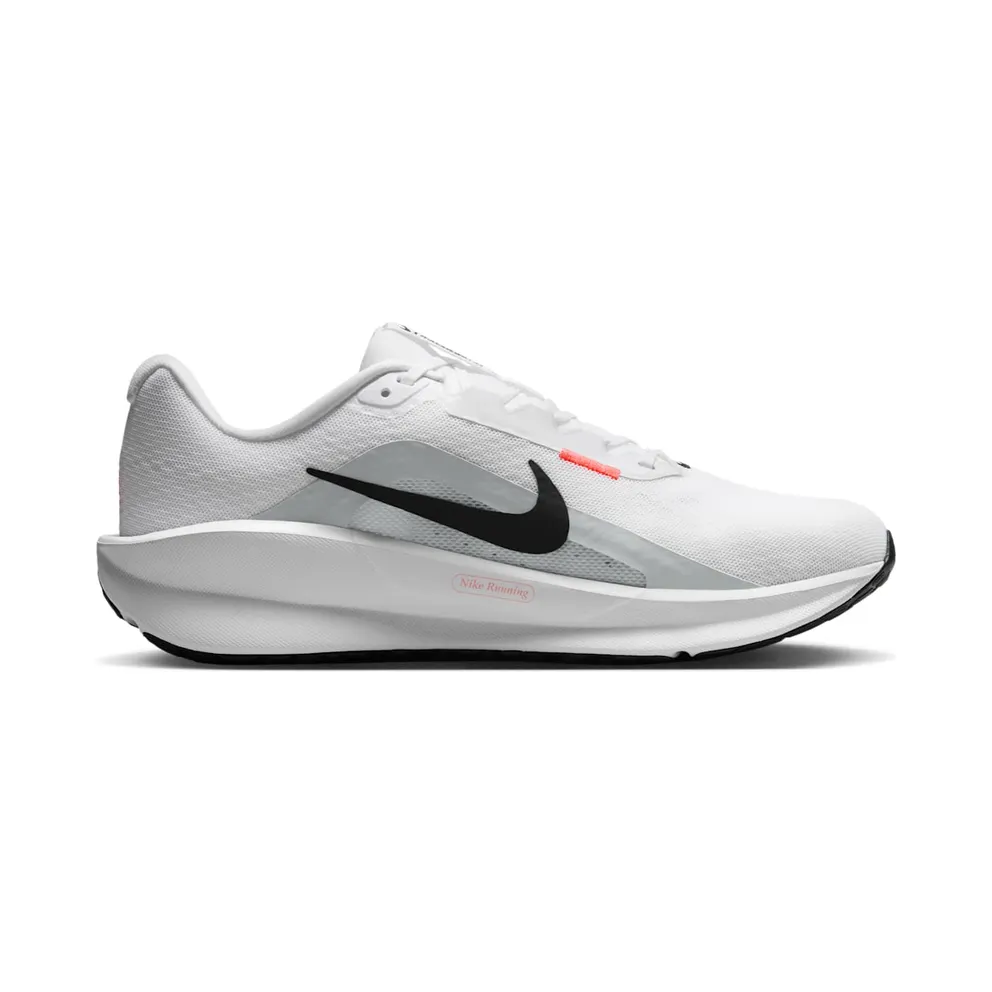 Nike Downshifter 13 White Pure Platinum Bright Crimson Black (FD6454-107)