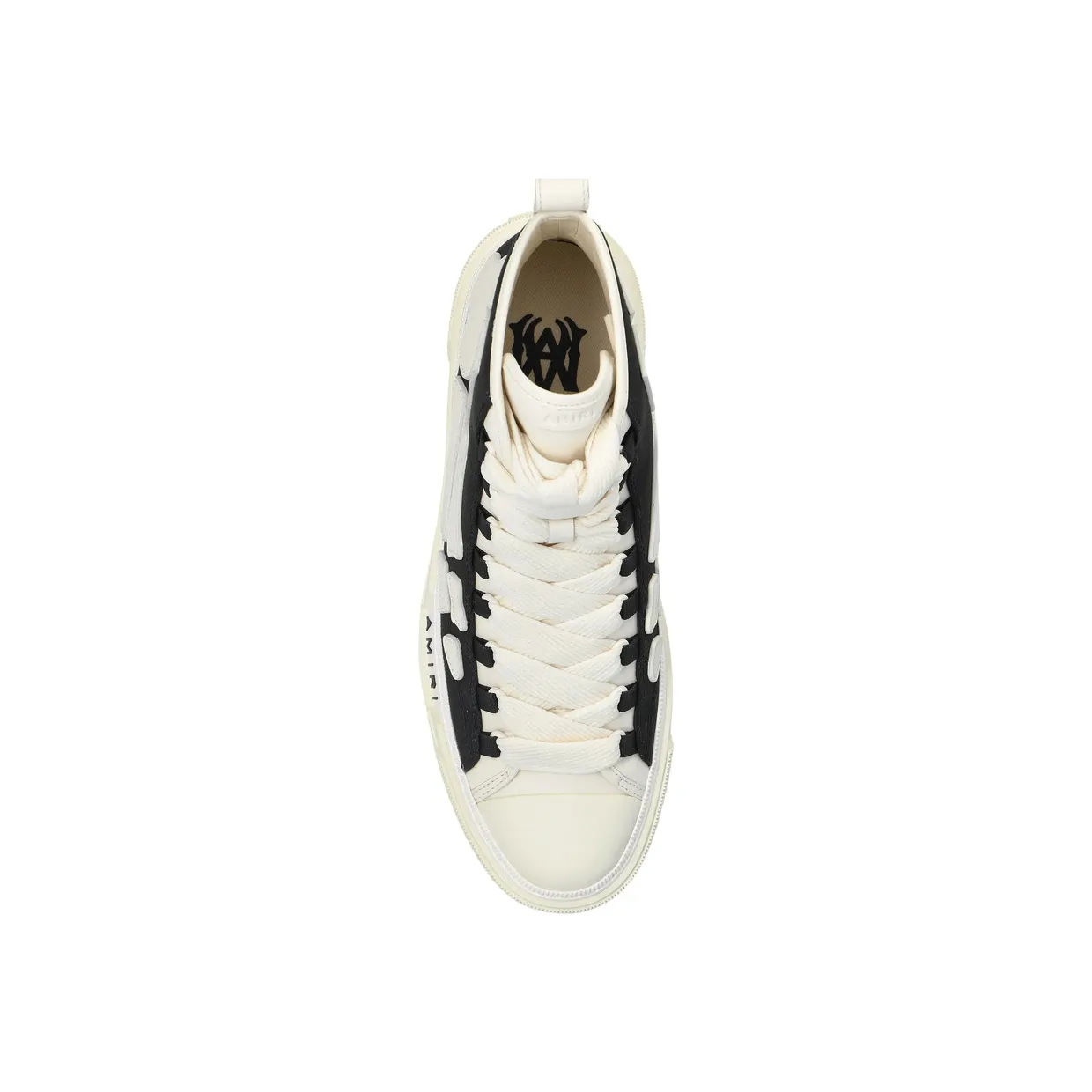 Amiri Skel Court Hi “Black/White” (AMFOSR1149 001) (2)