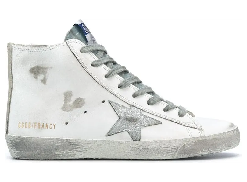 Golden Goose Francy Silver Star White Silver (GWF00113-F000319-10274)