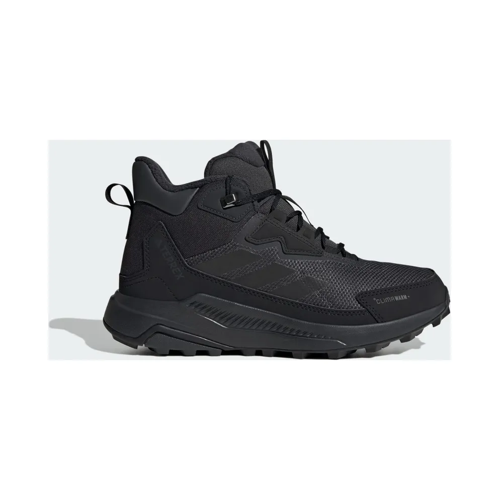 Adidas Terrex Anylander CLIMAWARM+ Hiking Shoes Carbon / Core Black / Grey Six (JH8777)