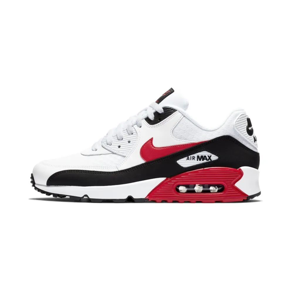 Nike Air Max 90 White University Red Black White/University Red-Black (BV2522-100)