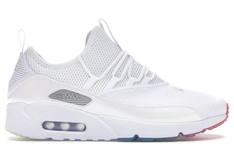 Nike Air Max 90 EZ White Rainbow Sole (AQ7980-100)