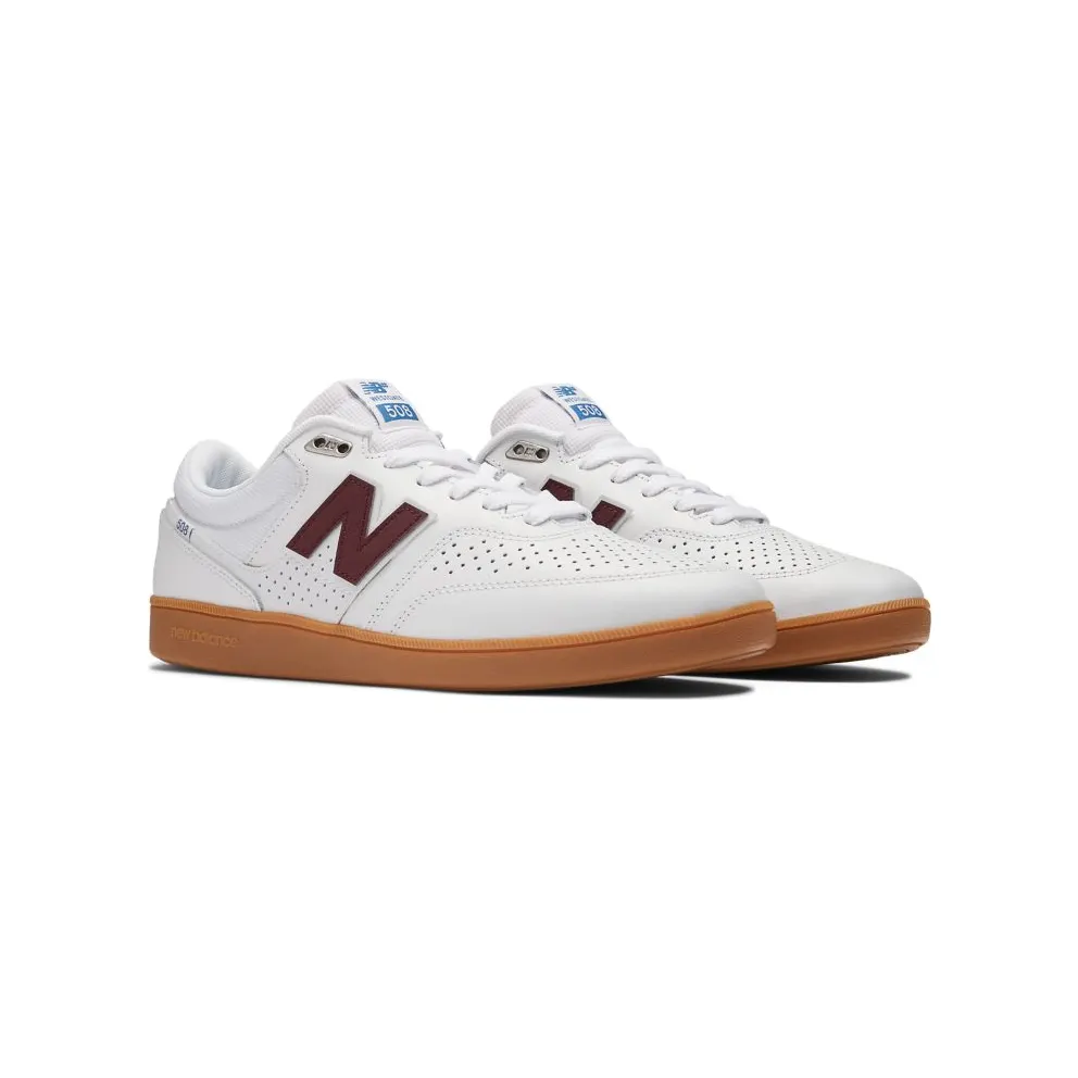 New Balance Numeric 508 Brandon Westgate White Burgundy (NM508WBG)