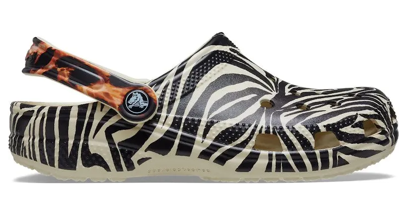 Crocs Classic Clog Animal Remix Zebra (207840_2Y9)