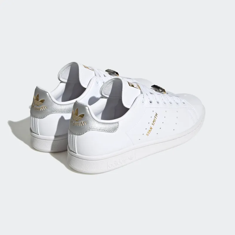 Adidas Stan Smith Cloud White / Silver Metallic / Gold Metallic (HQ4243)