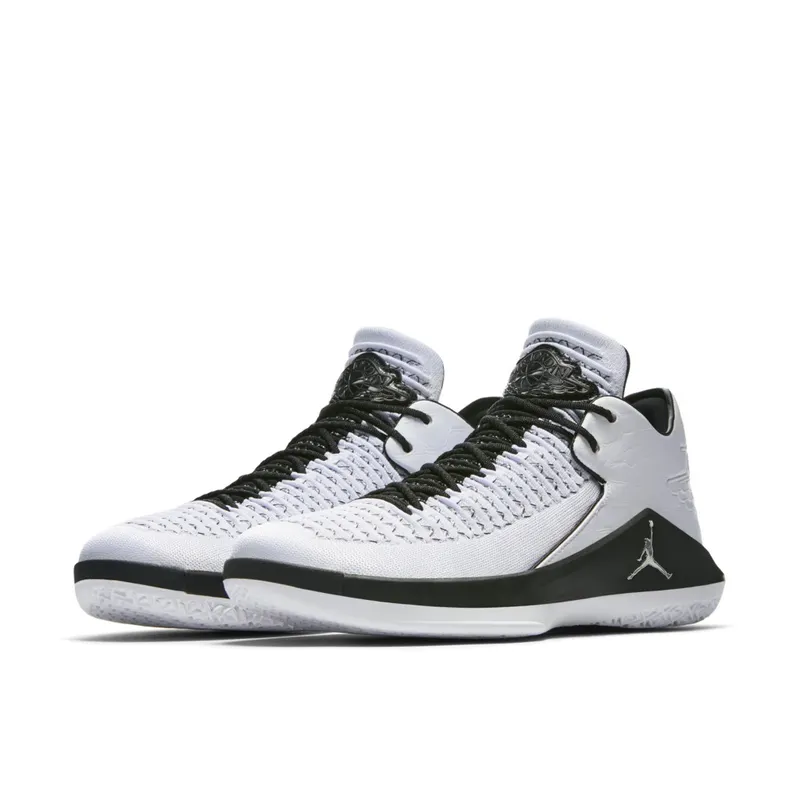 Jordan XXXII Low Wing It White/Metallic Silver-Black (AA1256-102)