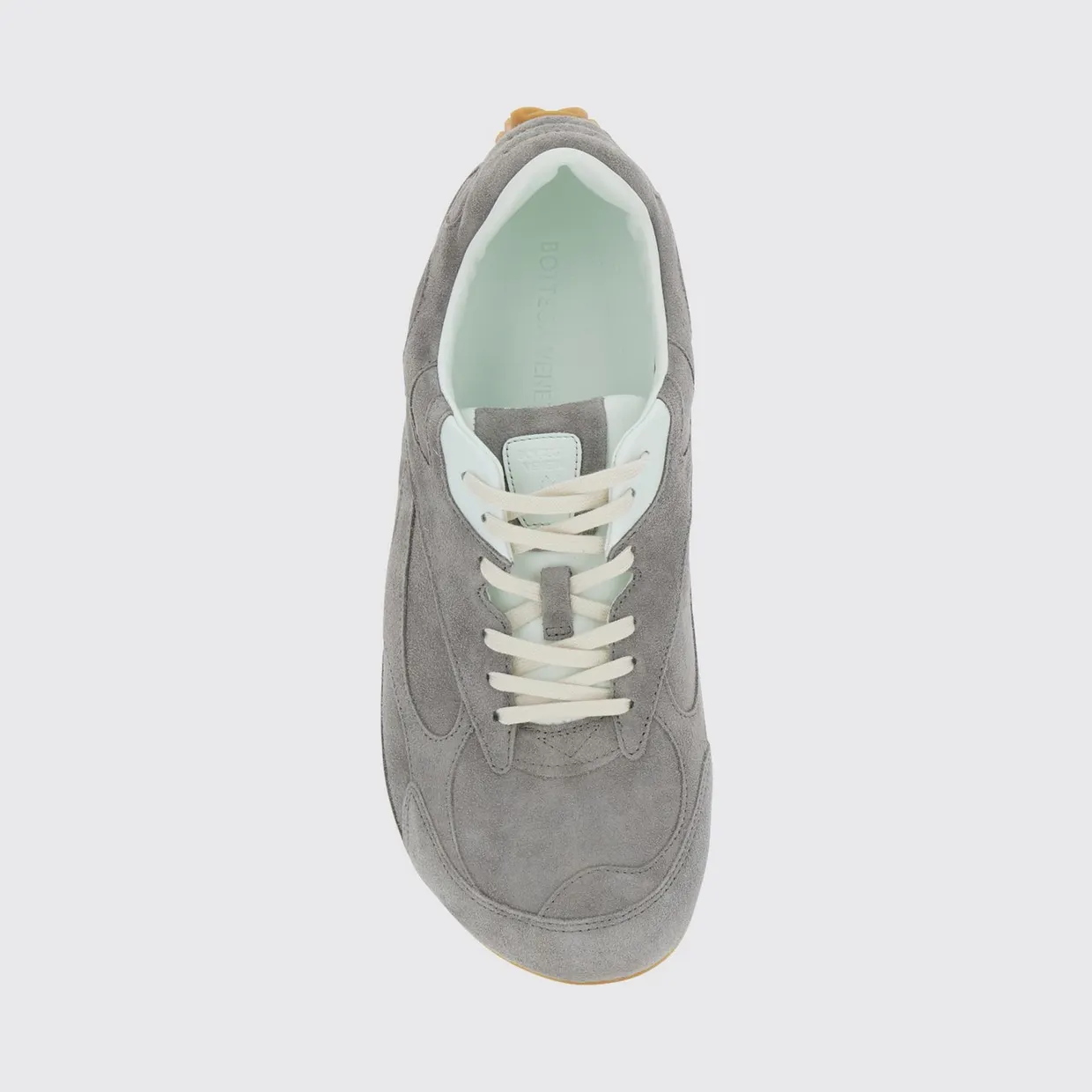 Bottega Veneta Orbit Flash Suede Calfskin Trainers Grey (867926V3MS01596) (3)